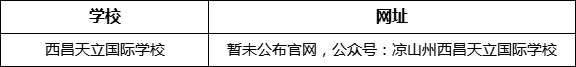 涼山州西昌天立國際學(xué)校網(wǎng)址是什么？