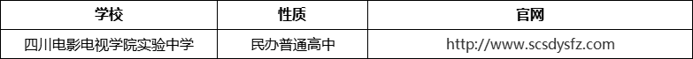 成都市四川電影電視學(xué)院實(shí)驗(yàn)中學(xué)官網(wǎng)、網(wǎng)址、官方網(wǎng)站